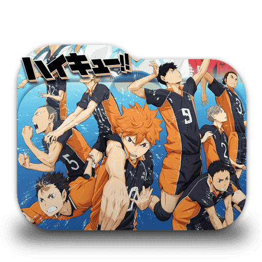 [2014-04-08] Haikyuu!! Folder Icon by AinoKanade - 446319491.png