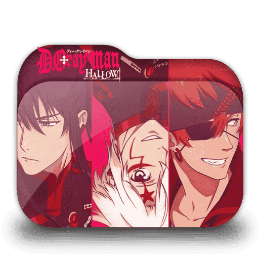 [2016-06-10] D Gray Man Hallow folder icon v2 by tatas18 - 614634881.png